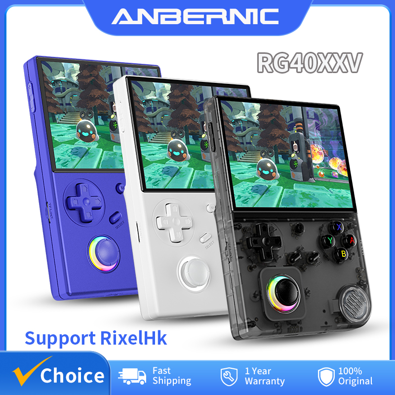 Retro Gaming Upscaler - ANBERNIC RG40XXV Retro elde kullanılır oyun