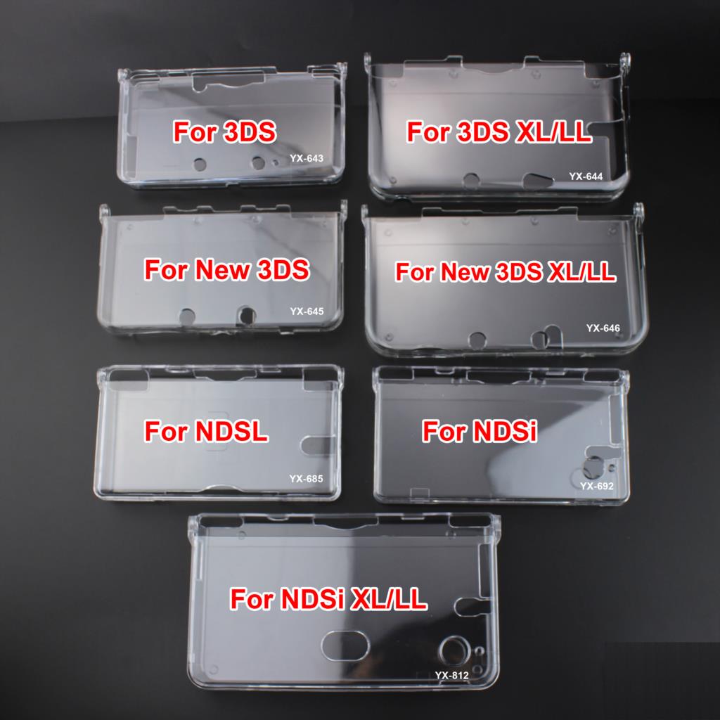Game Boy Cartridge Holder - 8 modelleri 1 adet Plastik Şeffaf