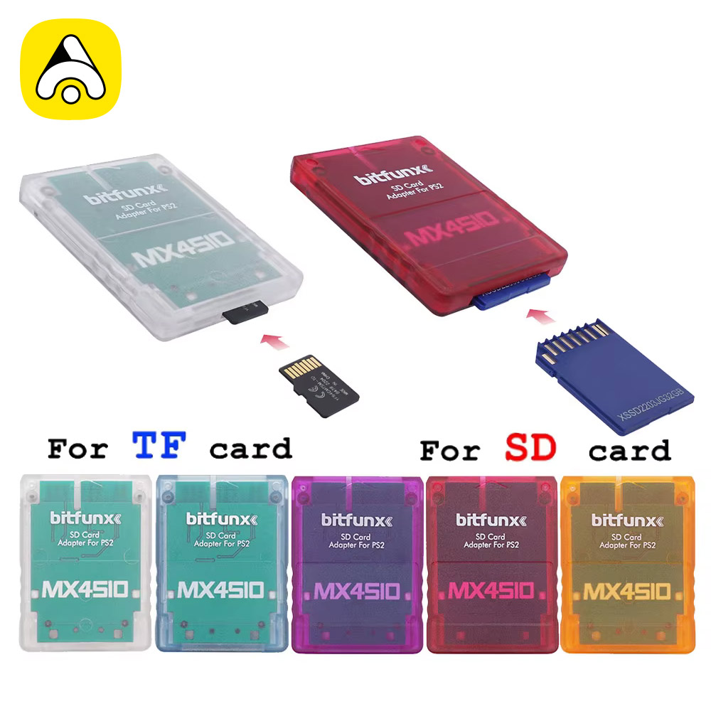 Retro Gaming Upscaler - BitFunx MX4SIO SIO2SD Adaptör TF/SD Kart