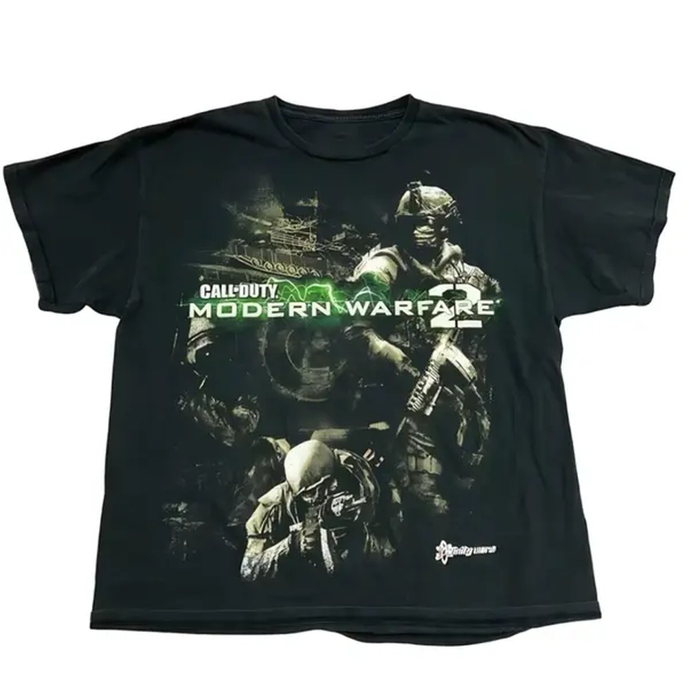 Retro Gaming T Shirt - Modern Warfare 2 Tişörtü, COD Oyun