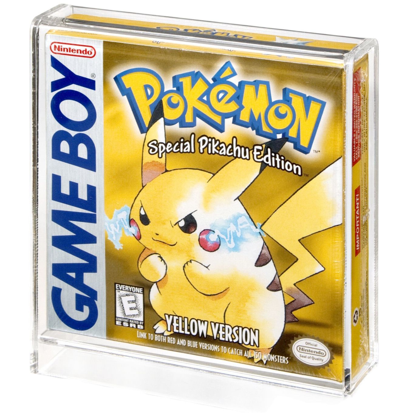 Game Carrying Case - Lüks şeffaf akrilik koruyucu kılıf oyun