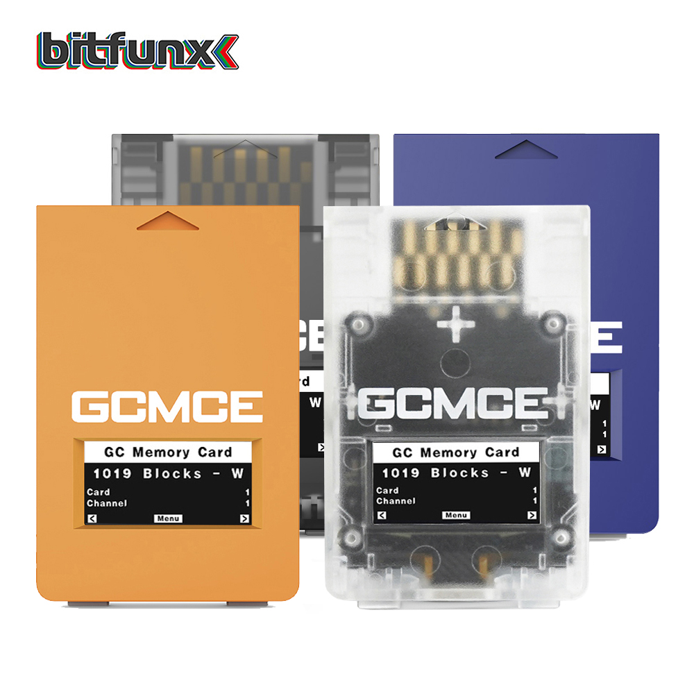 Retro Gaming Upscaler - Bitfunx Oyun Kayıt Kartı GCMCE FlipperMCE