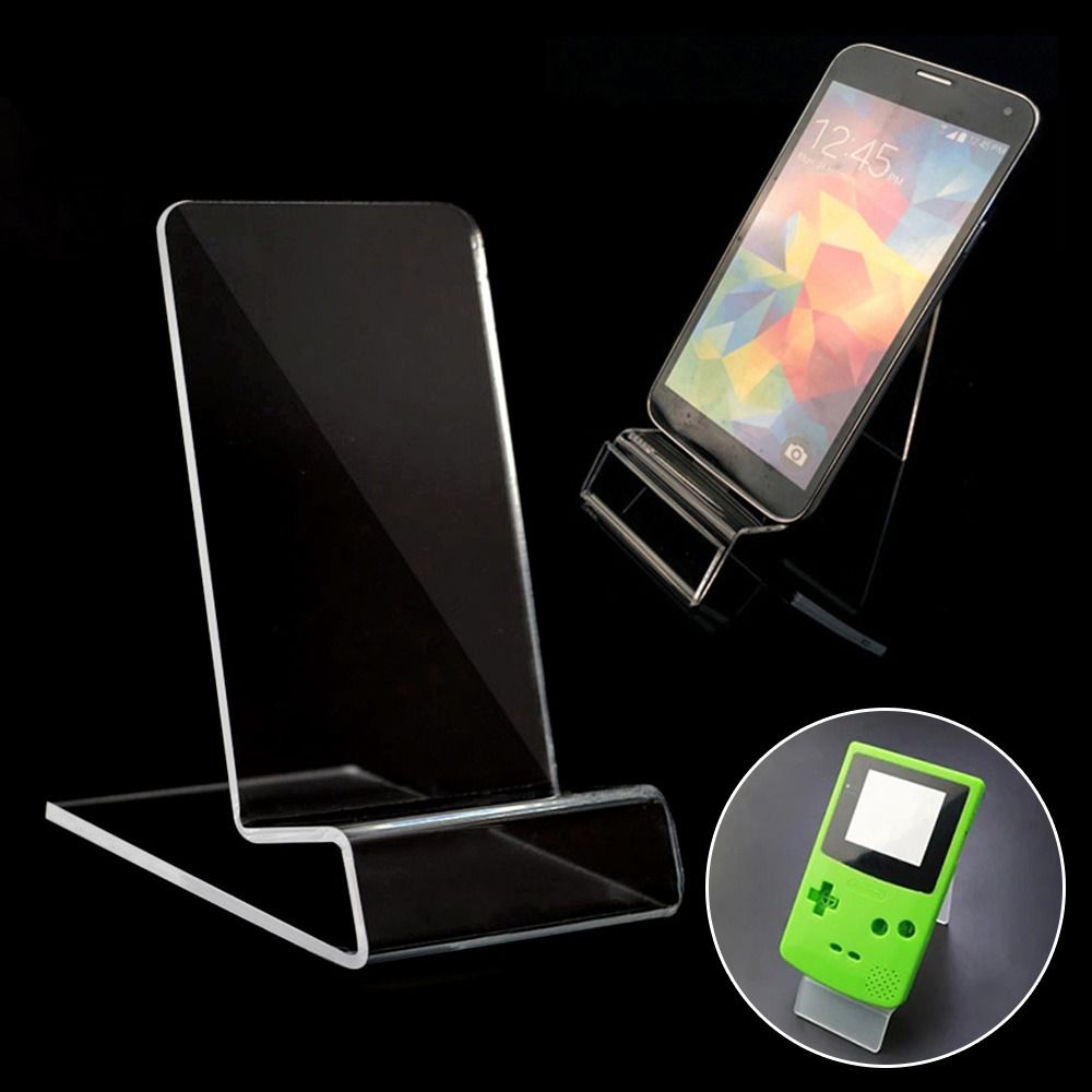 Game Boy Cartridge Holder - Akrilik Oyun Konsolu Braketi Şeffaf Konsol
