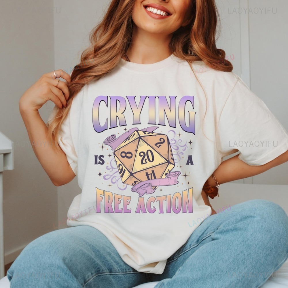 Komik DnD Ağlamak Serbest Bir  - Retro Gaming T Shirt incelemesi ve fiyatı
