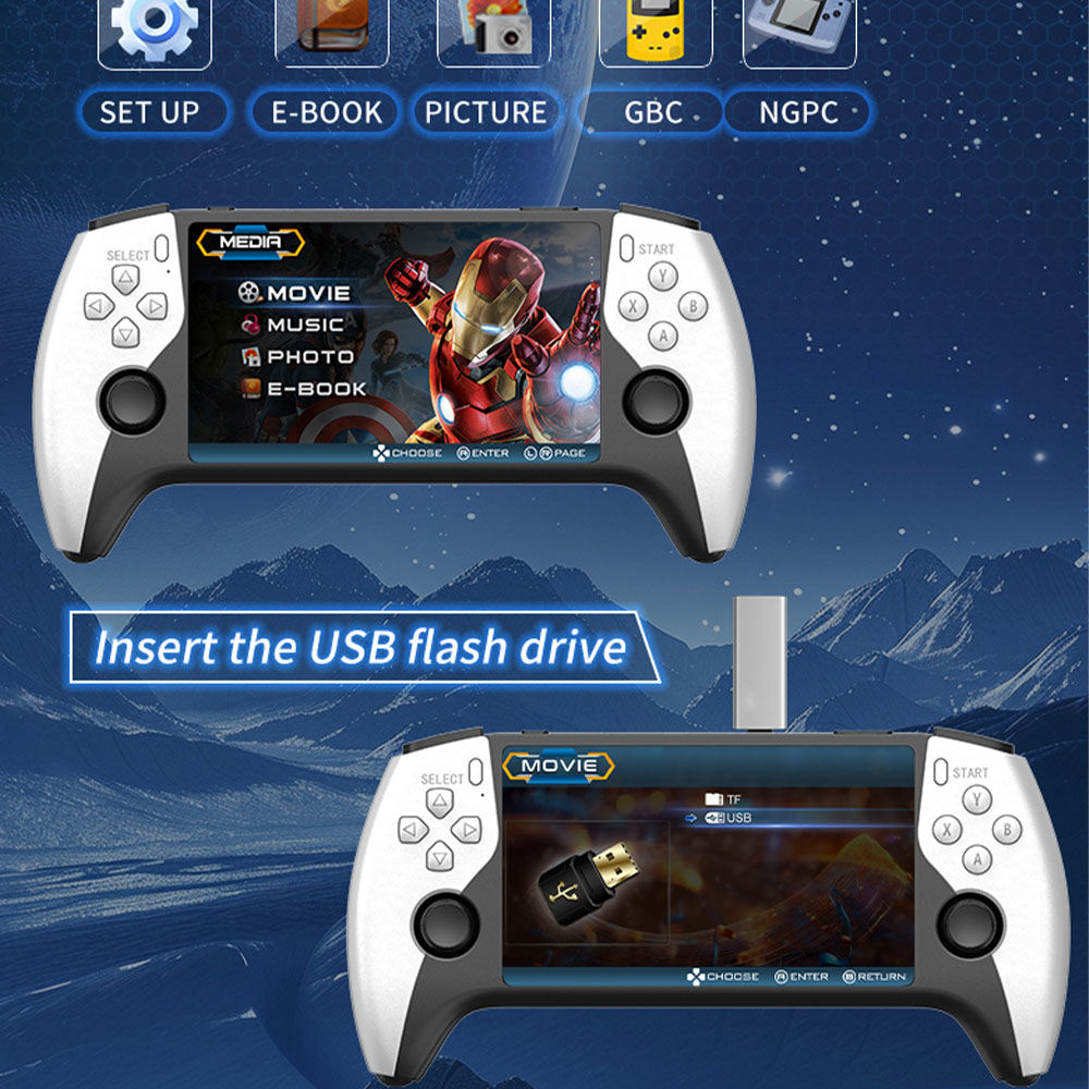 2026 Yeni SF3500 5 İnç El Tipi - Retro Gaming Upscaler incelemesi ve fiyatı
