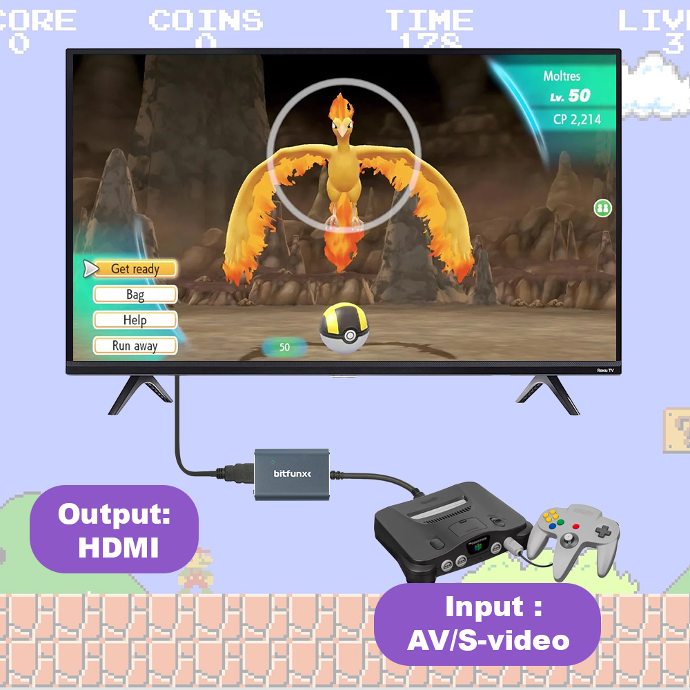 Bitfunx 720P Svideo / AV - HDM - Retro Gaming Upscaler incelemesi ve fiyatı