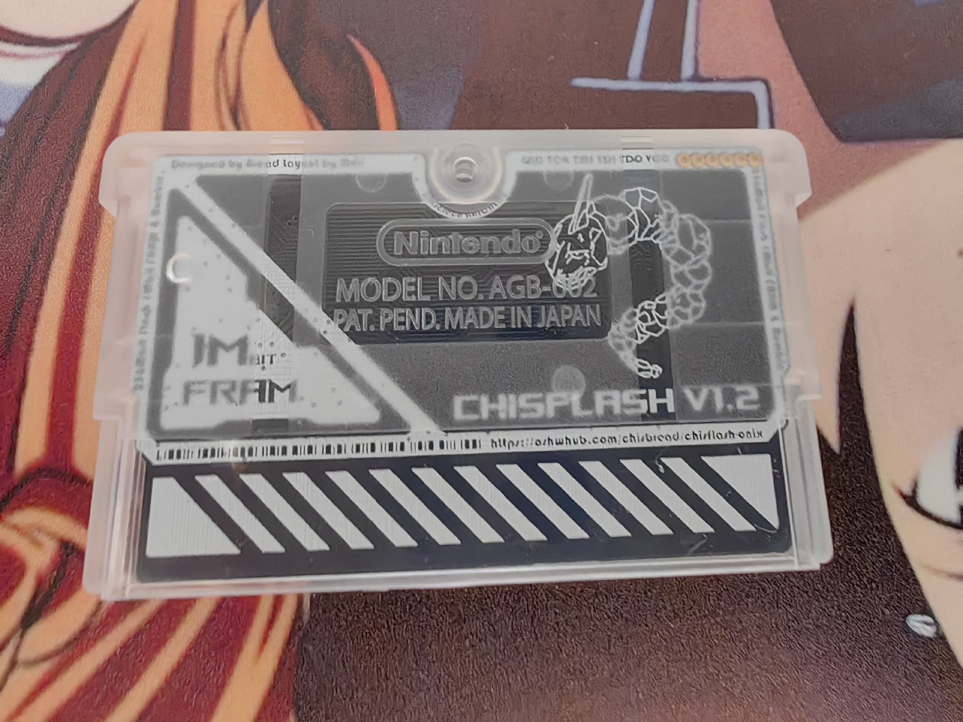 ChisFlash V1.2 FRAM Rumble Kar - Game Boy Cartridge Holder incelemesi ve fiyatı