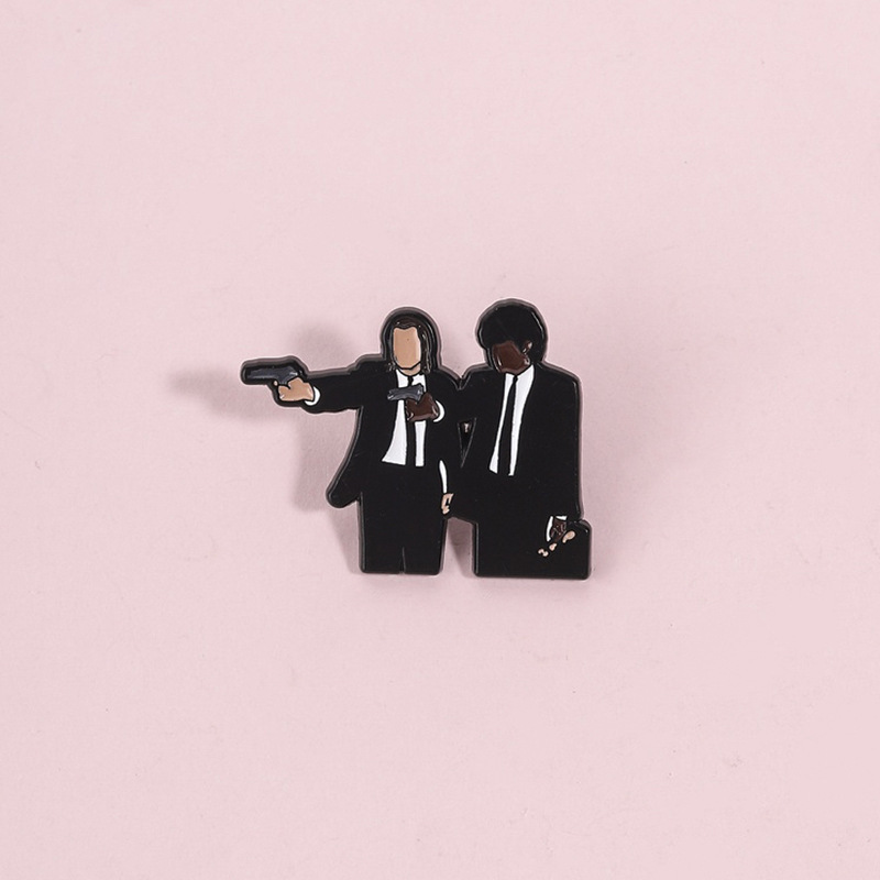 Pulp Fiction Emaye Rozeti Yaka - Retro Gaming Jacket incelemesi ve fiyatı