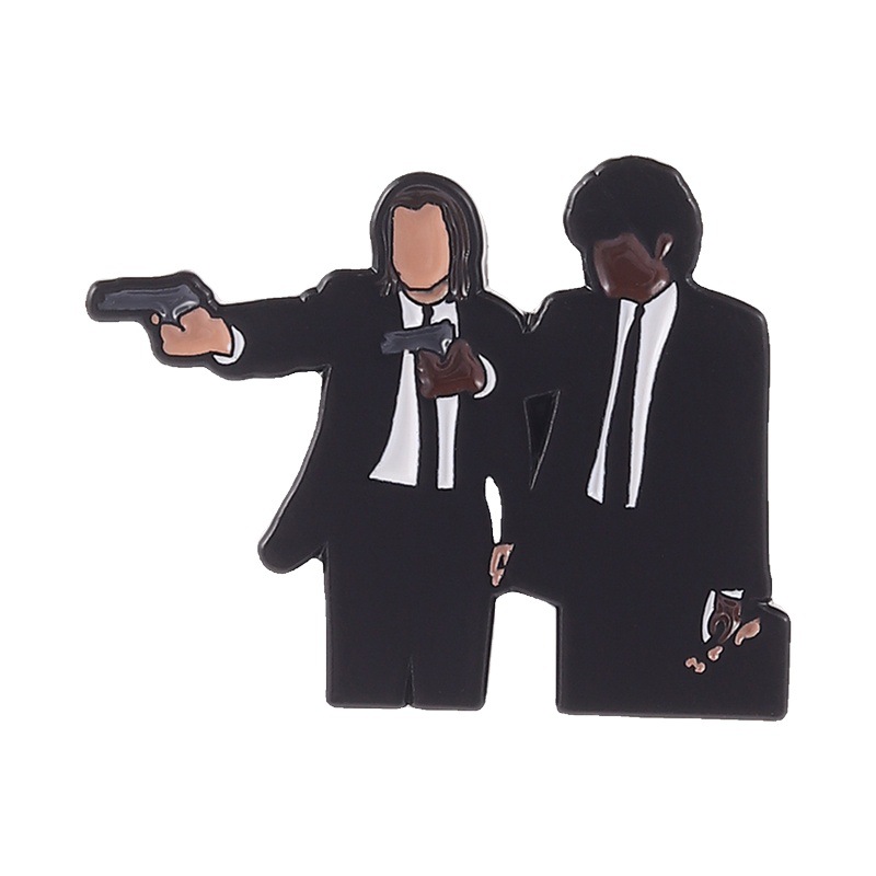 Pulp Fiction Emaye Rozeti Yaka - Retro Gaming Jacket incelemesi ve fiyatı