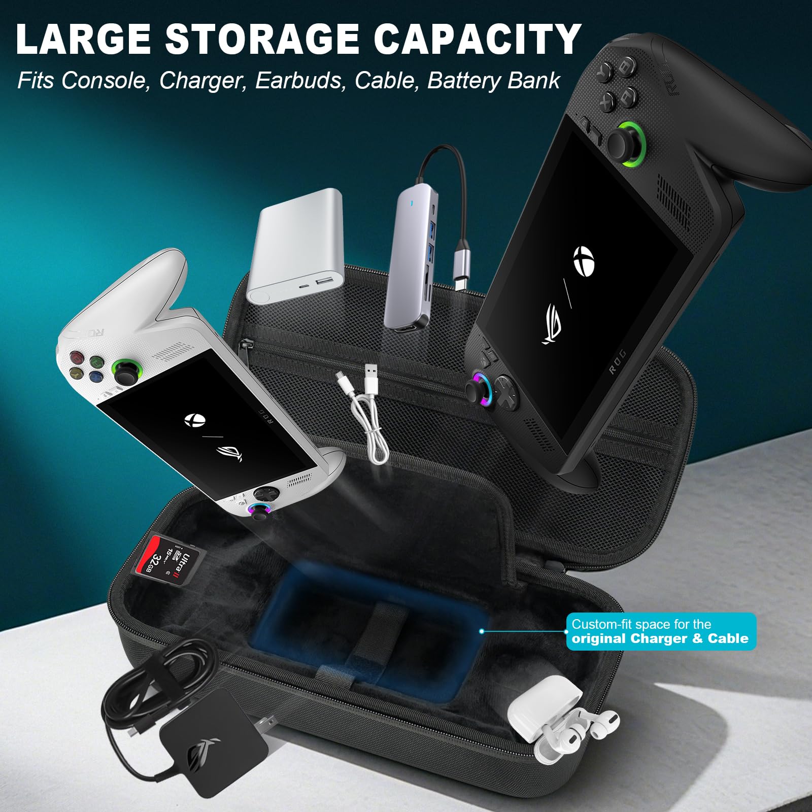ASUS ROG XBOX ALLY X 2025 Elde - Game Carrying Case incelemesi ve fiyatı