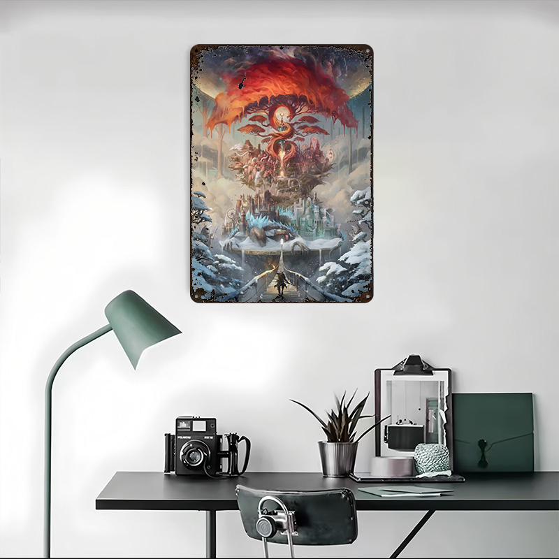 Boyalı Dünya Baskılı Poster Öz - World Of Retro Gaming incelemesi ve fiyatı