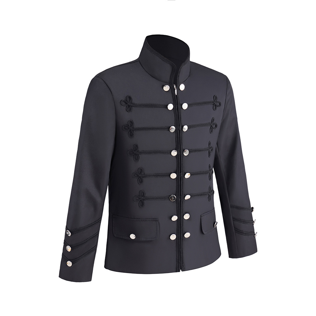 Erkek Siyah Askeri Ceket Napol - Retro Gaming Jacket incelemesi ve fiyatı
