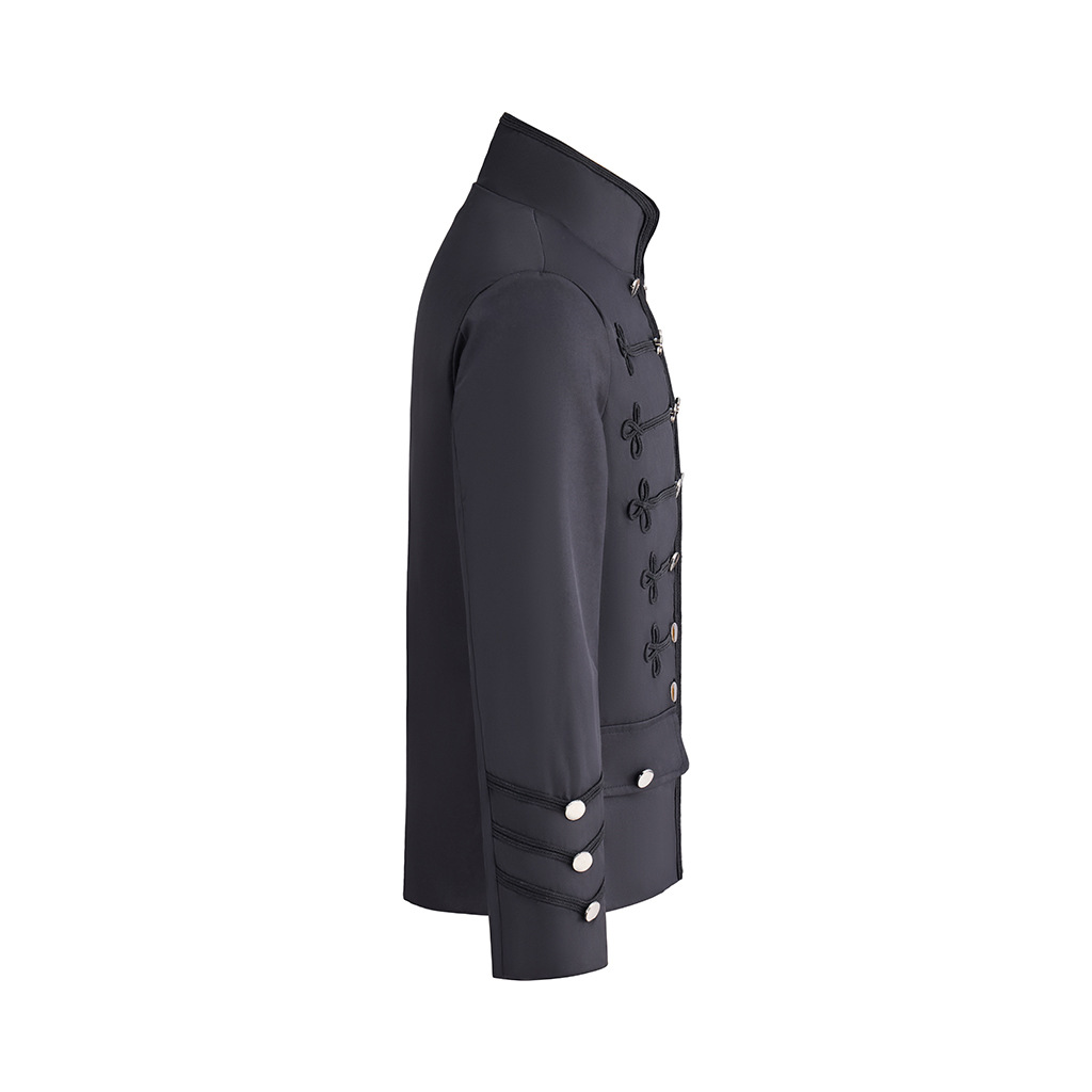 Erkek Siyah Askeri Ceket Napol - Retro Gaming Jacket incelemesi ve fiyatı