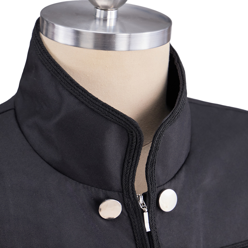 Erkek Siyah Askeri Ceket Napol - Retro Gaming Jacket incelemesi ve fiyatı