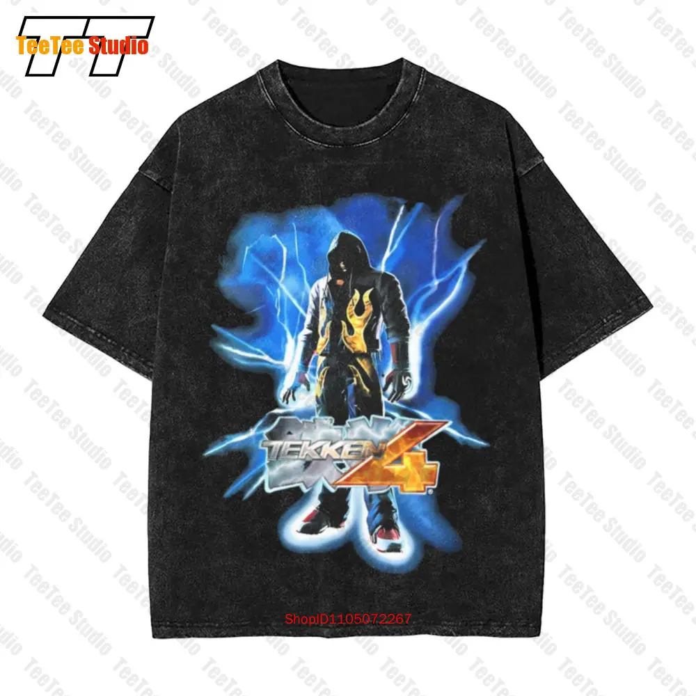 Vintage Tekken 4 Namco Promosy - Retro Gaming T Shirt incelemesi ve fiyatı