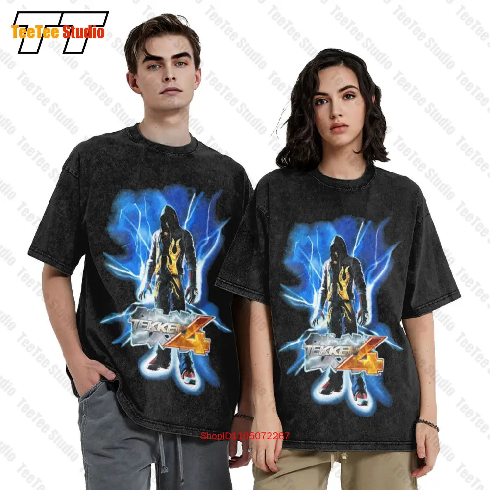 Vintage Tekken 4 Namco Promosy - Retro Gaming T Shirt incelemesi ve fiyatı