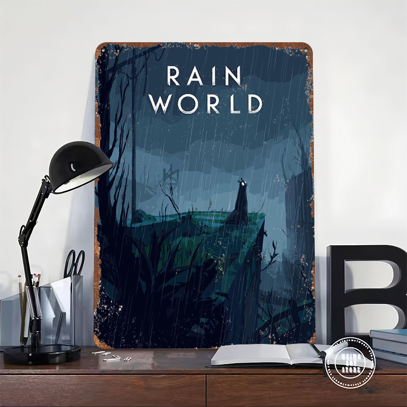 Rain World Oyunu Kapak Resmi M - World Of Retro Gaming incelemesi ve fiyatı