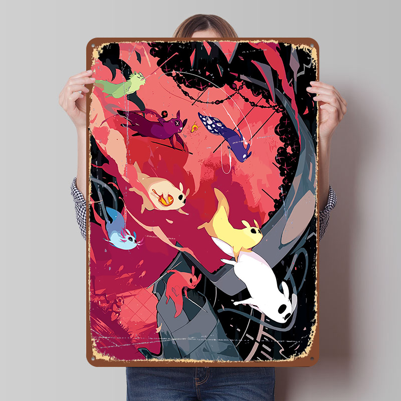 Yağmur Dünyası Metal Poster Öz - World Of Retro Gaming incelemesi ve fiyatı