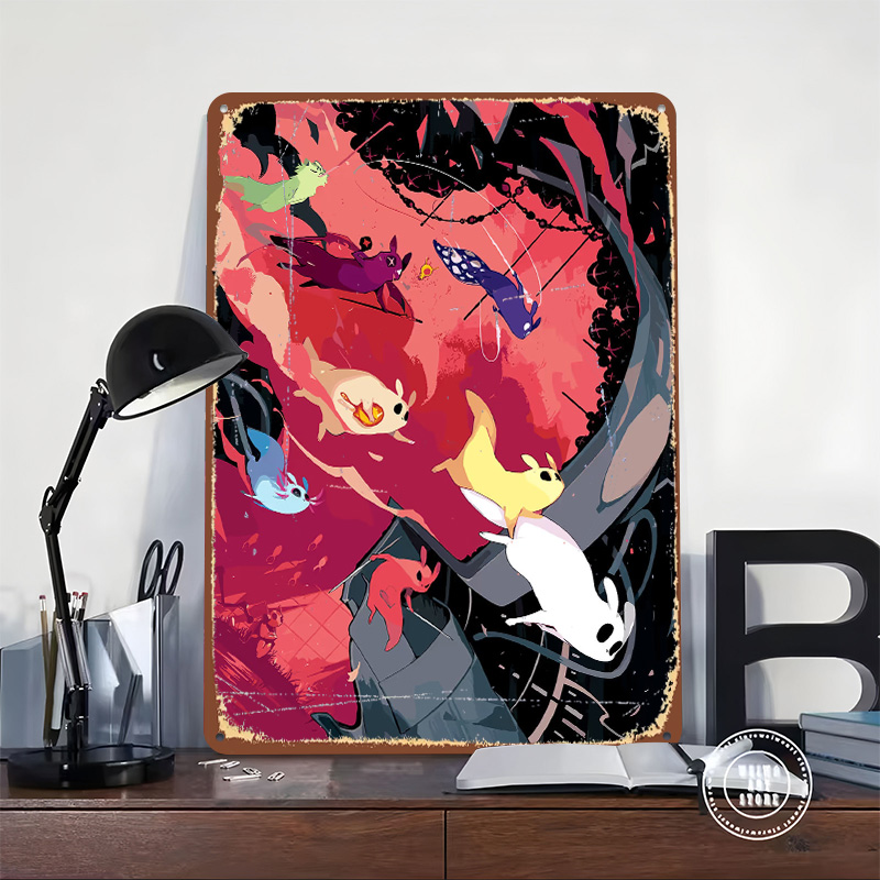 Yağmur Dünyası Metal Poster Öz - World Of Retro Gaming incelemesi ve fiyatı