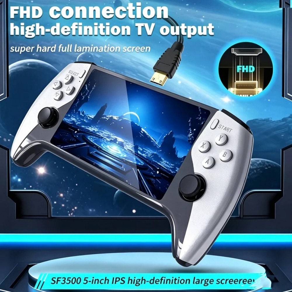 SF3500 5 inç El Oyun Konsolu,  - Retro Gaming Upscaler incelemesi ve fiyatı