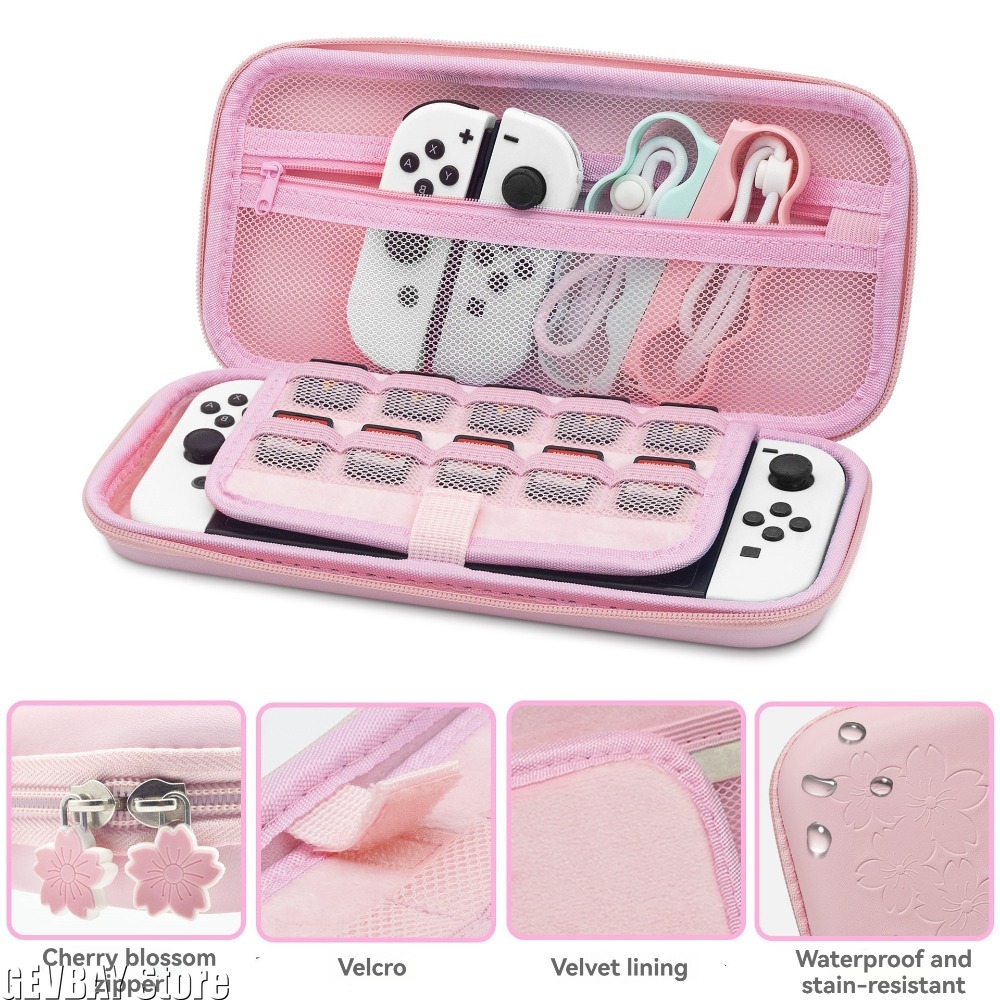 PU Sakura Pembe Kabuk Taşınabi - Game Carrying Case incelemesi ve fiyatı
